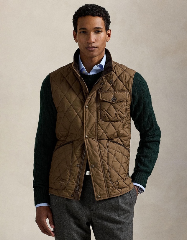 Polo Ralph Lauren - The Beaton Quilted Utility Vest - ICONIC EXCLUSIVE