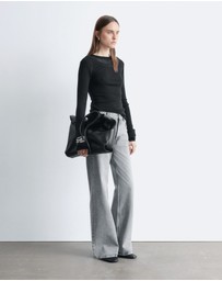 & Other Stories - Studded Wide-Leg Jeans