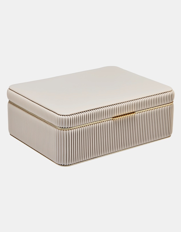 Wolf - Wolf Bella Large Jewellery Box Bone