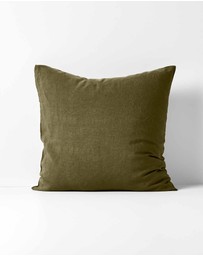 Aura Home - Emile Linen European Pillowcase