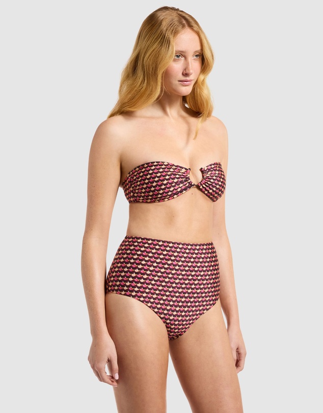 JETS - Coco Geo Bandeau Bikini Top