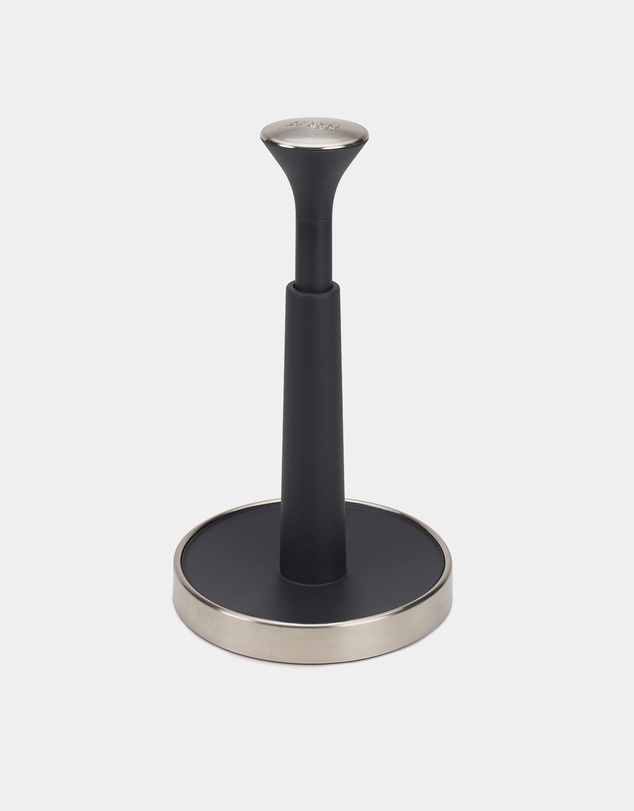 Joseph Joseph - Push&Tear™ Easy-Tear Kitchen Roll Holder (Grey)