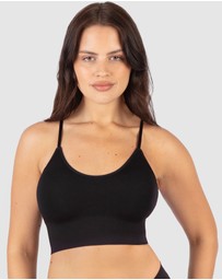 B Free Intimate Apparel - Long Line Spaghetti Strap Bralette (A-B-C-D-DD-E-F) Cup