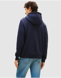 Tommy Hilfiger - Logo Embroidery Flex Fleece Hoodie