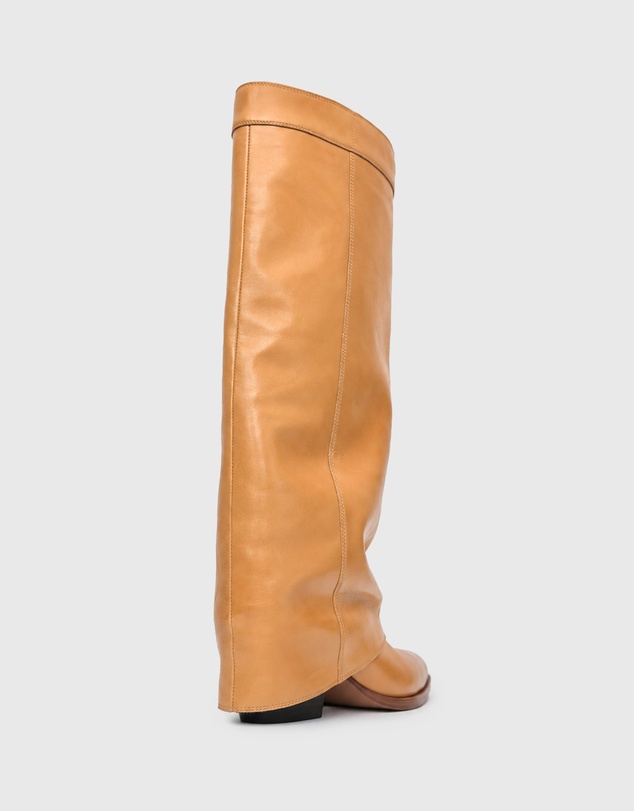 Betts - Winnie Leather Cuffed Knee Boots