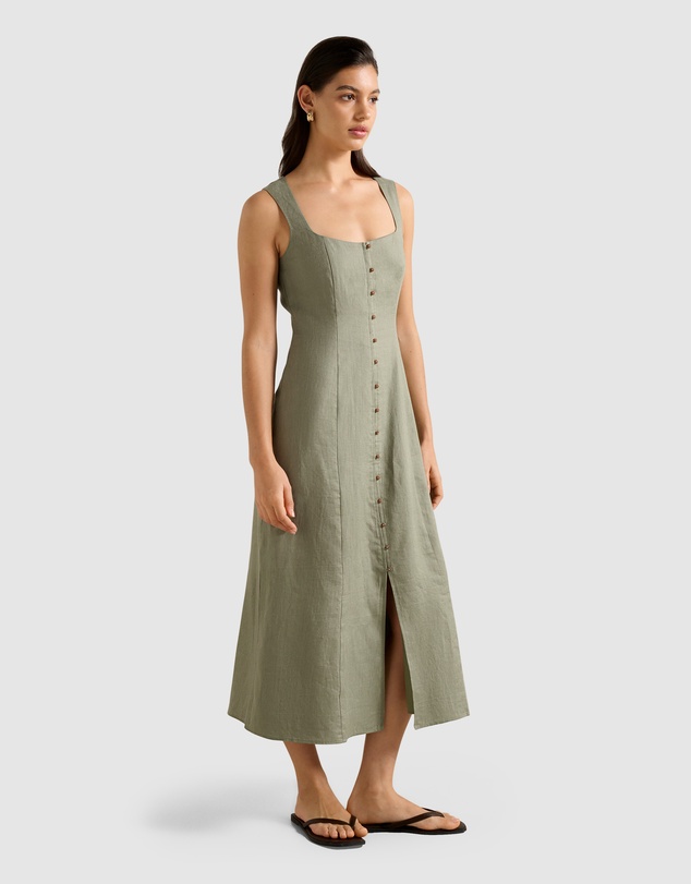 Forever New - Elina Button Down Midi Dress