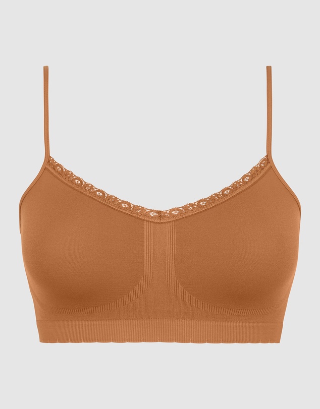 Billet Doux - Zen Attitude Crop Top Style Wirefree Bralette - 2 Pack
