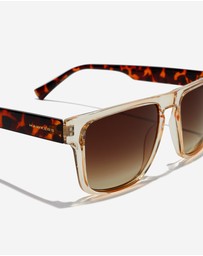 Hawkers Co - HAWKERS Sunglasses for Men and Women - Protection UV400 LAYOFF Model - Rectangle Sunglasses