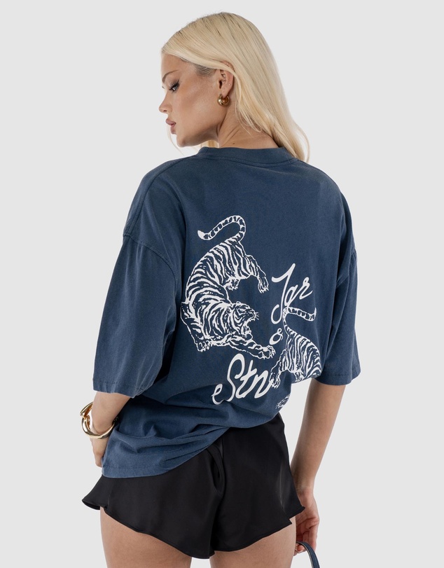 JGR & STN - Tiger Oversized Tee