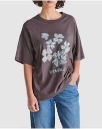 Wrangler - Floral Fade Boxy Slouch T-Shirt