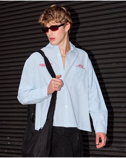 Arvust - Archive Long Sleeve Cropped Shirt