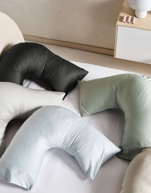 Linen House - Augusta 500TC Cotton Sateen U-Shape Pillowcase