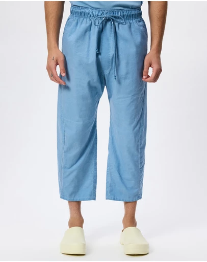 Surrounded By Ghosts - The Eskolaite Linen Drawstring Pants