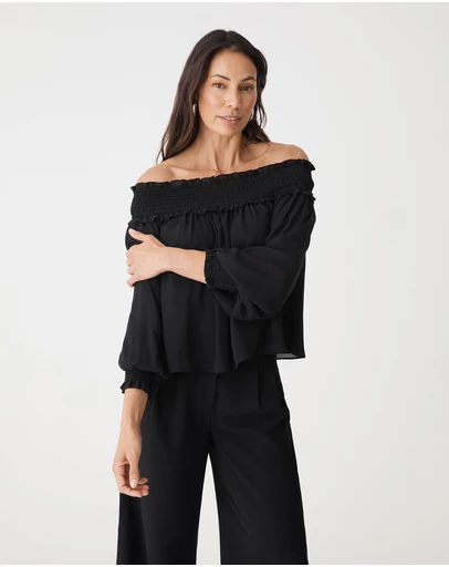 Forcast - Lilly Off Shoulder Top