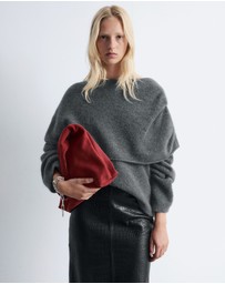 & Other Stories - Knitted Cape Sweater
