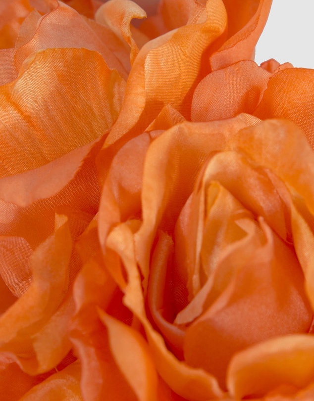 Max Alexander - Large Orange Flower Fascinator Headband