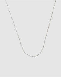 Wanderlust + Co - Sterling Silver Classic Chain Necklace