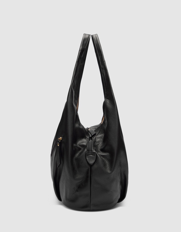 Florence - Catalina Black Hobo Bag