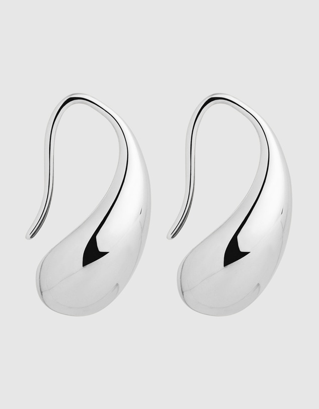 Najo - Eau Silver Earrings