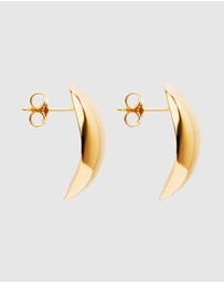Najo - Fairwinds Yellow Gold Stud Earrings