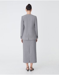 Forcast - Aaria Collarless Blazer