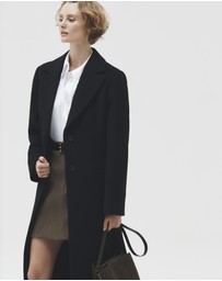 Country Road - Wool Felt Long Coat