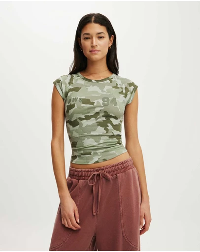 Cotton On Body Active - Active Cap Sleeve Tee