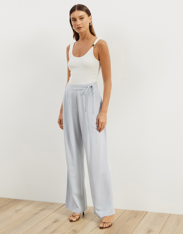 Atmos&Here - Erin Tie Pleated Pants