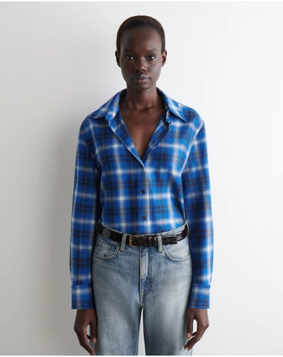 COS - Checked Flannel Shirt