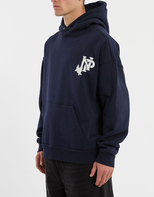 Nena & Pasadena - Fray Motion Box Fit Hoodie