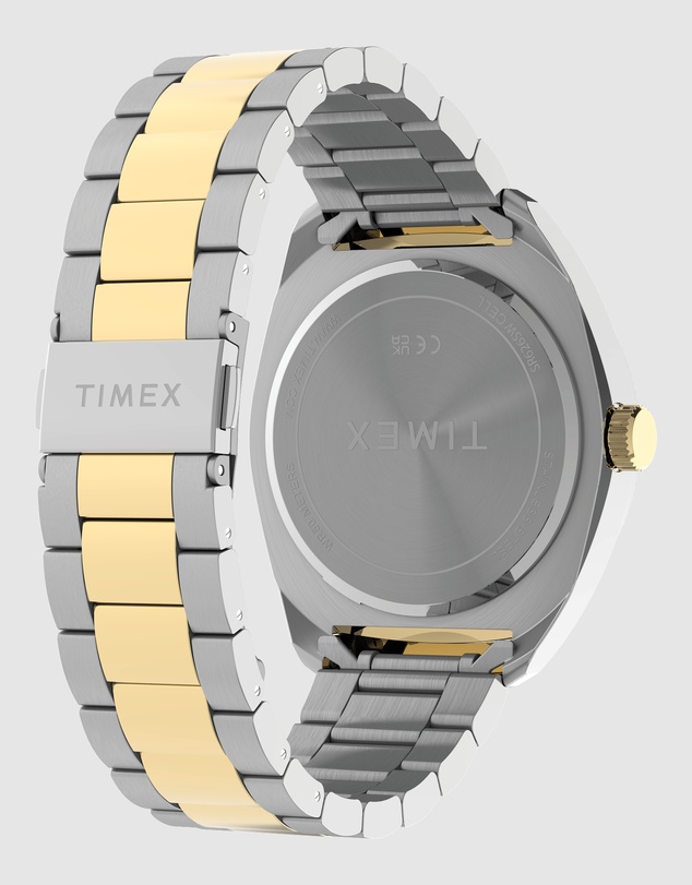 TIMEX - Weston 45mm Two-tone Stainless Steel Bracelet Watch