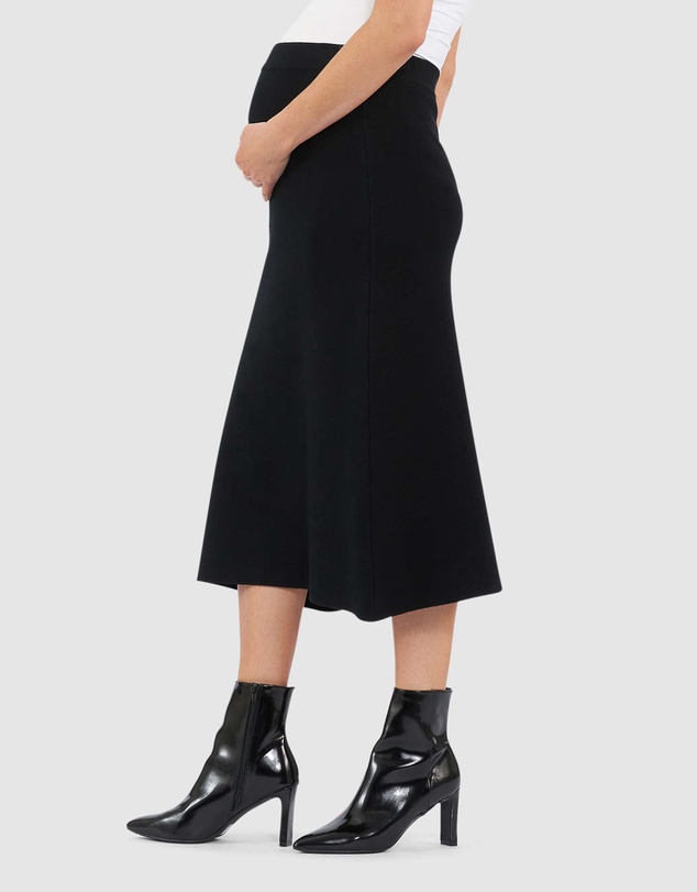 Ripe Maternity - A-Line Knit Skirt