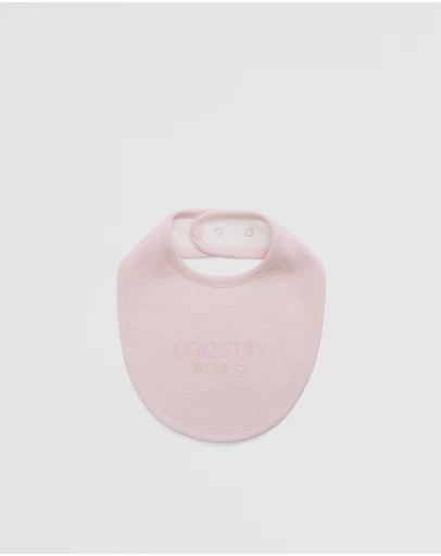 Country Road - Organically Grown Cotton Waffle Bib