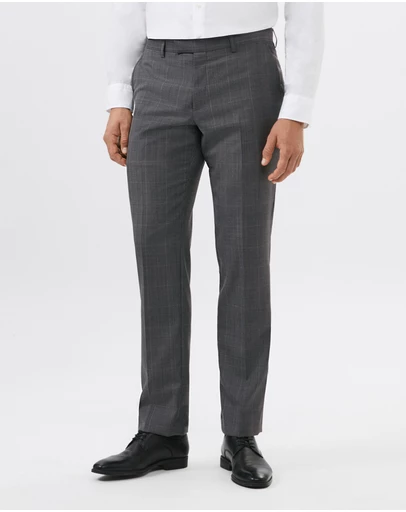 Van Heusen - Wool Check Suit Pant