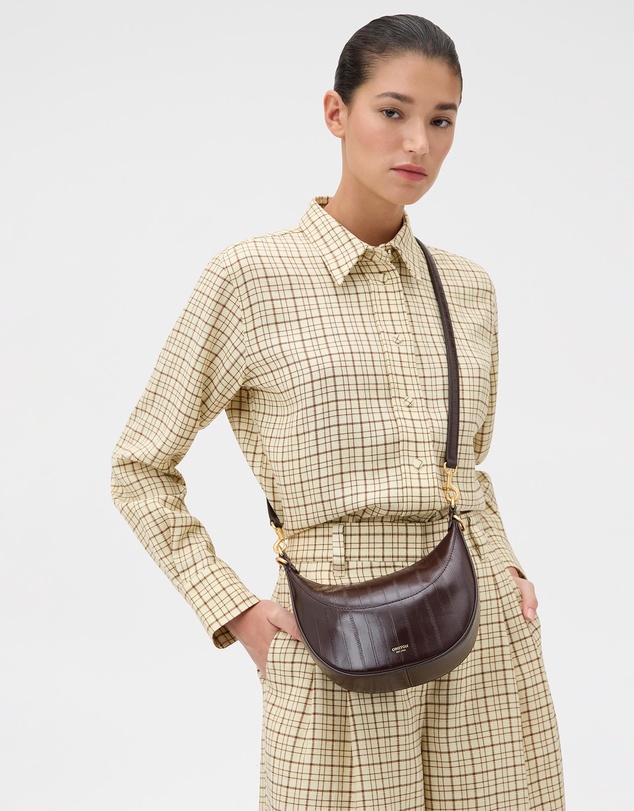 Oroton - Florence Small Textured Shoulder Bag