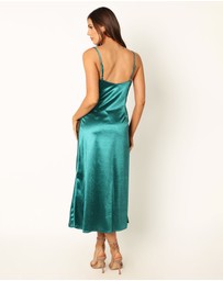 Petal & Pup - Othello Slip Midi Dress - Emerald