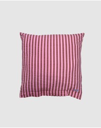 Mosey Me - Sundae Seersucker Euro Pillowcase Set