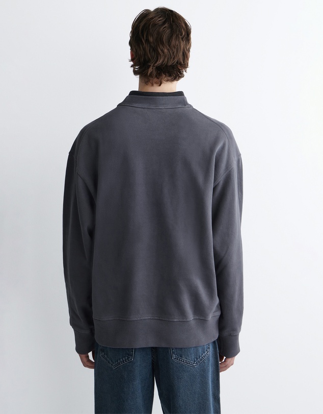 COS - Relaxed Washed-Cotton Sweatshirt