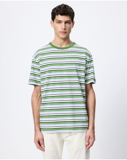 Garden Green Stripe