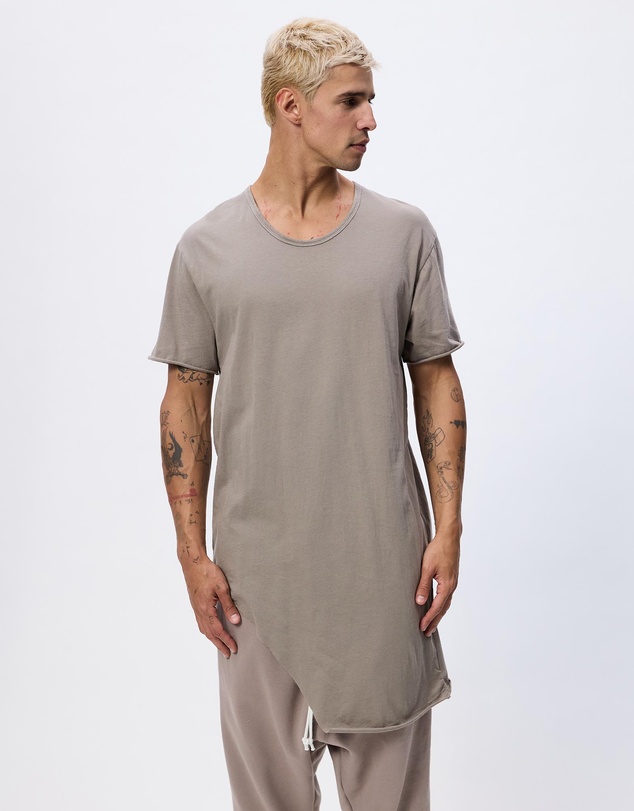 Surrounded By Ghosts - The Coltan Cotton Asymmetrical Tail T-Shirt