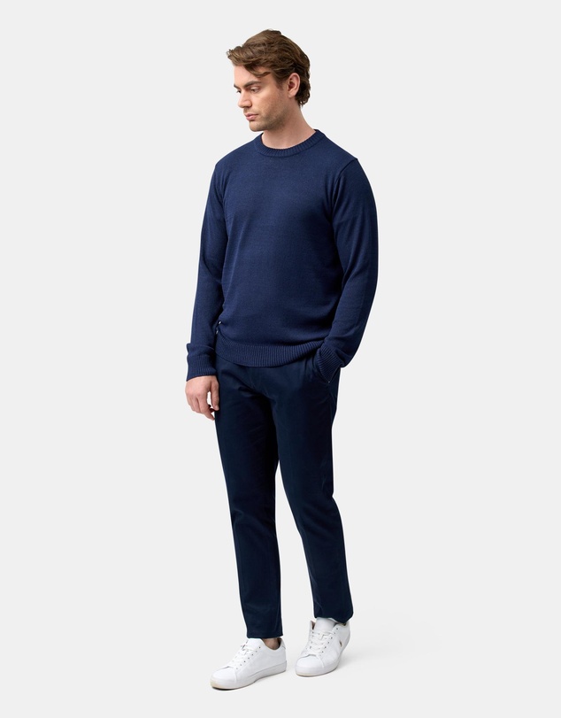 Brooksfield - Crew Neck Knit Boucle
