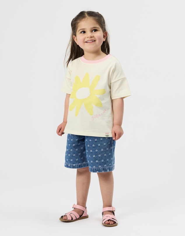 Goldie + Ace - Daisy Print T-Shirt - ICONIC EXCLUSIVE - Babies-Kids