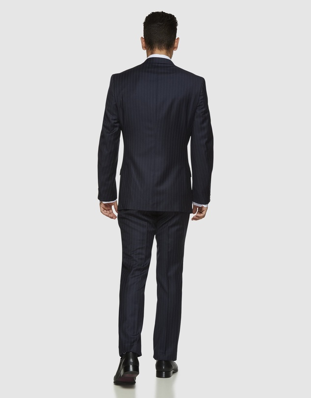 Kelly Country - Navy Pinstripe Wool Suit Set