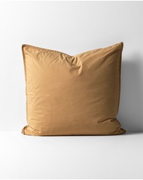 Aura Home - Evie Stonewash Organic Cotton European Pillowcase