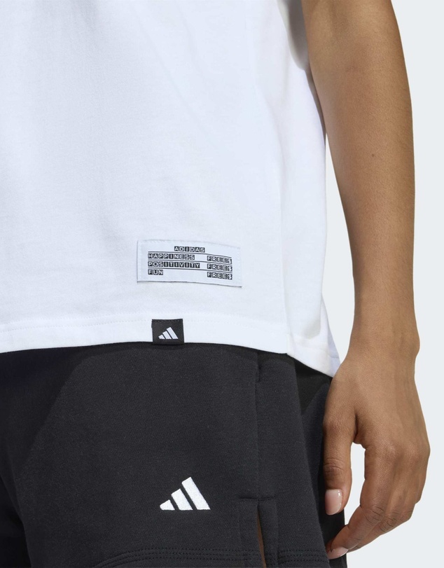 adidas Sportswear - MINI EMBROIDERY GRAPHIC T-SHIRT Womens
