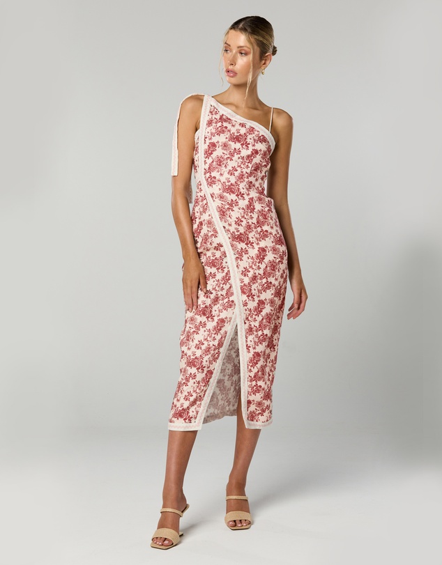 Winona - Cherri Asymmetrical Dress