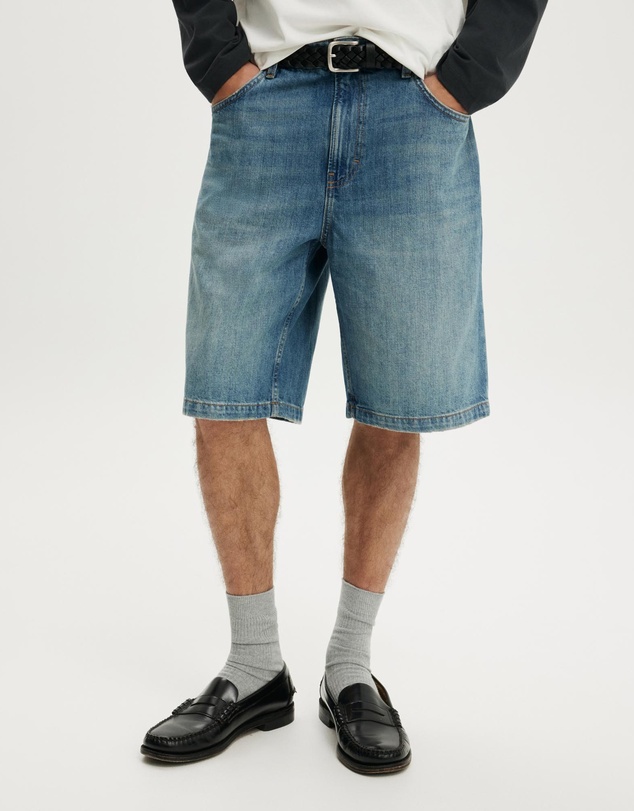 Cotton On - Baggy Denim Shorts