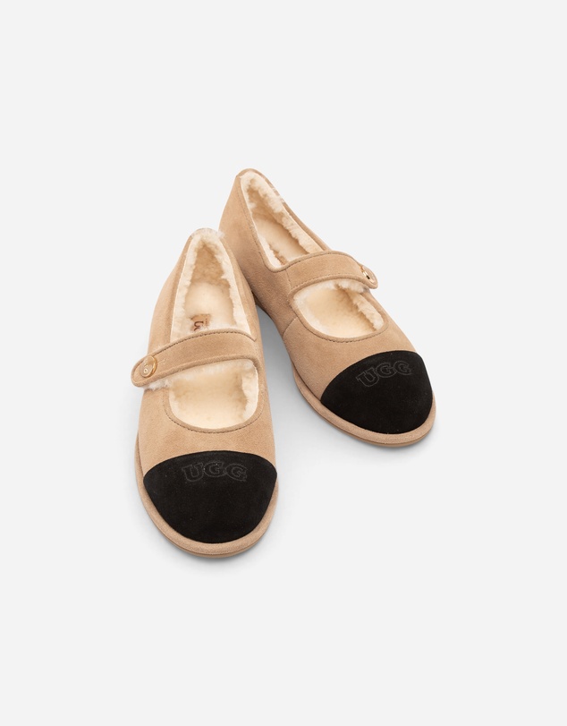 Ozwear Connection Uggs - Ugg Classic Wool Ballet Mary Jane