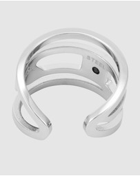 Diesel - Ear Cuff Silver Tone Earring