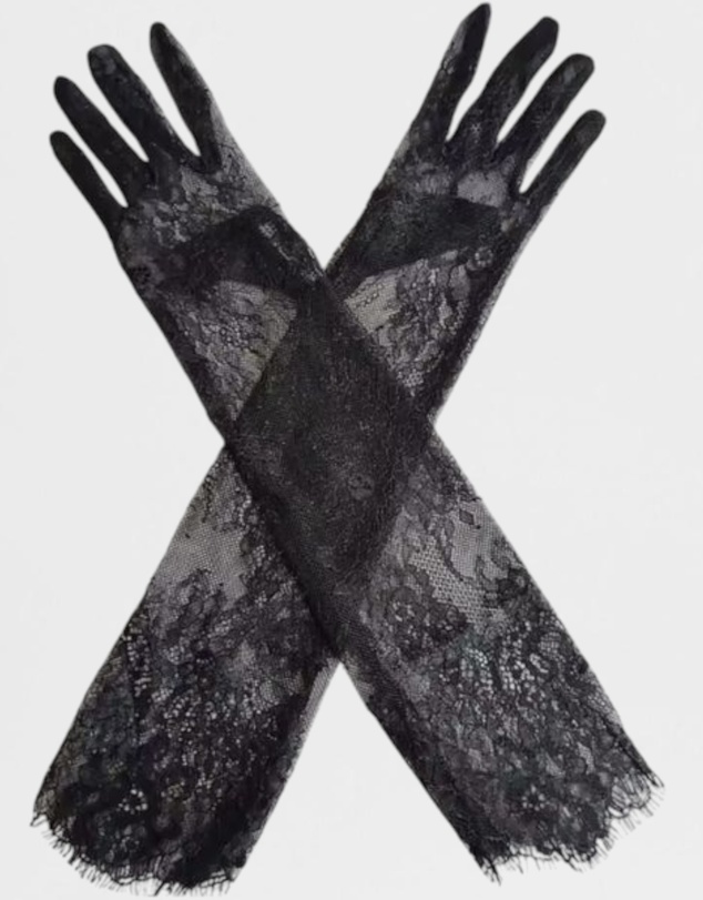 High Heel Jungle - Chantilly Lace Gloves